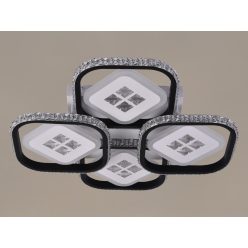   LED Design mennyezeti lámpa 130W, 11400 lm, 3000K–6500K, 499x499x110 mm - J3306/B