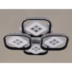   LED Design mennyezeti lámpa 130W, 11400 lm, 3000K–6500K, 499x499x110 mm - J3306/B