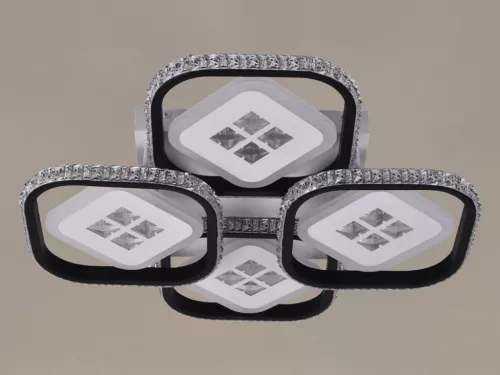 LED Design mennyezeti lámpa 130W, 11400 lm, 3000K–6500K, 499x499x110 mm - J3306/B