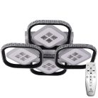 LED Design mennyezeti lámpa 130W, 11400 lm, 3000K–6500K, 499x499x110 mm - J3306/B