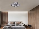LED Design mennyezeti lámpa 130W, 11400 lm, 3000K–6500K, 499x499x110 mm - J3306/B