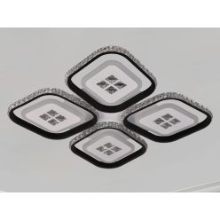   LED Design mennyezeti lámpa 130W, 11400 lm, 3000K–6500K, 499x499x80 mm - J3308/B