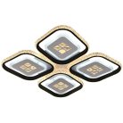 LED Design mennyezeti lámpa 130W, 11400 lm, 3000K–6500K, 499x499x80 mm - J3308/B
