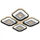 LED Design mennyezeti lámpa 130W, 11400 lm, 3000K–6500K, 499x499x80 mm - J3308/B