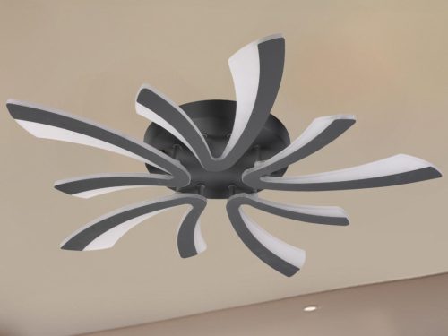 LED Design mennyezeti lámpa 55W, 4500 lm, 3000K–6500K, 750x750x100 mm - J3313/S