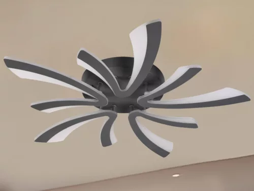 LED Design mennyezeti lámpa 55W, 4500 lm, 3000K–6500K, 750x750x100 mm - J3313/S