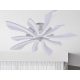 LED Design mennyezeti lámpa 55W, 4500 lm, 3000K–6500K, 750x750x100 mm - J3313/W