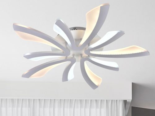 LED Design mennyezeti lámpa 55W, 4500 lm, 3000K–6500K, 750x750x100 mm - J3313/W