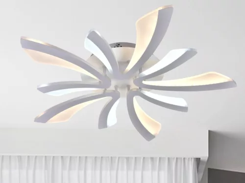 LED Design mennyezeti lámpa 55W, 4500 lm, 3000K–6500K, 750x750x100 mm - J3313/W