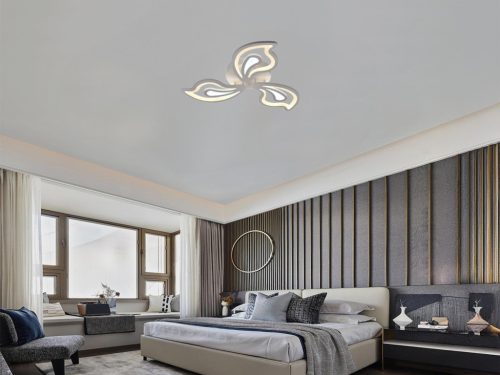 LED Design mennyezeti lámpa 75W, 6300 lm, 3000K–6500K, 550x550x80 mm - J3315/W