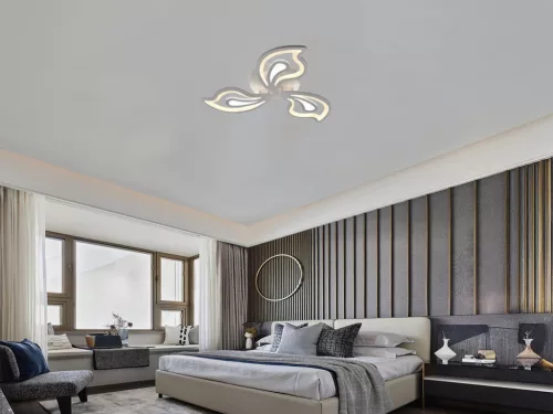 LED Design mennyezeti lámpa 75W, 6300 lm, 3000K–6500K, 550x550x80 mm - J3315/W