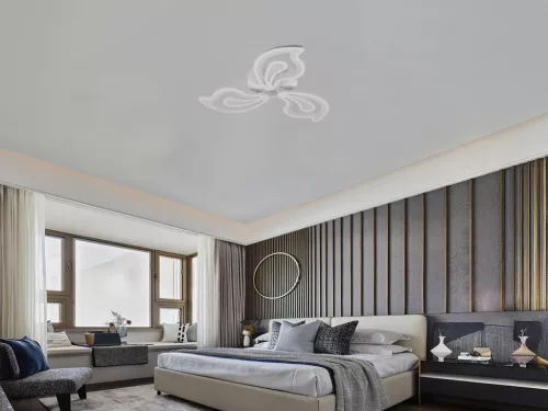 LED Design mennyezeti lámpa 75W, 6300 lm, 3000K–6500K, 550x550x80 mm - J3315/W