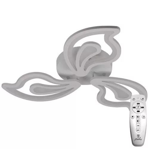 LED Design mennyezeti lámpa 75W, 6300 lm, 3000K–6500K, 550x550x80 mm - J3315/W