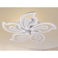   LED mennyezeti lámpa 125W, 10500 lm, 3000K-6500K, IP20, fém-akril - J3316/W