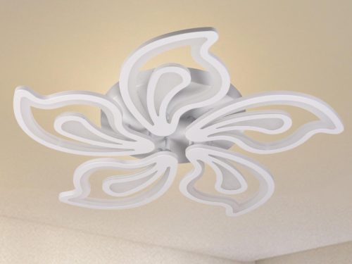 LED mennyezeti lámpa 125W, 10500 lm, 3000K-6500K, IP20, fém-akril - J3316/W