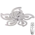 LED mennyezeti lámpa 125W, 10500 lm, 3000K-6500K, IP20, fém-akril - J3316/W