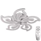 LED mennyezeti lámpa 125W, 10500 lm, 3000K-6500K, IP20, fém-akril - J3316/W