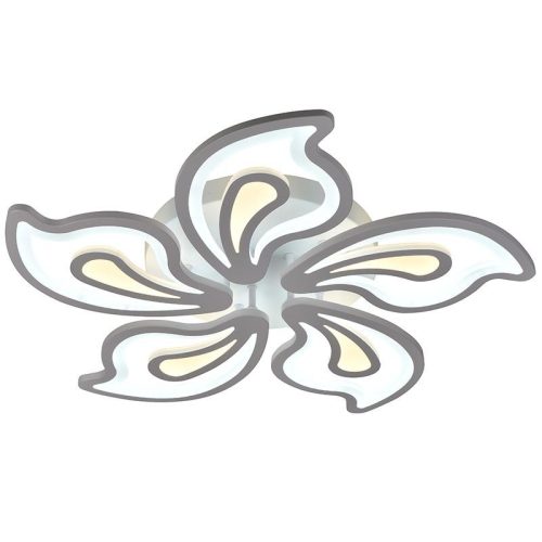 LED mennyezeti lámpa 125W, 10500 lm, 3000K-6500K, IP20, fém-akril - J3316/W
