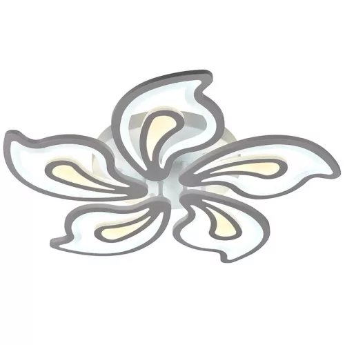 LED mennyezeti lámpa 125W, 10500 lm, 3000K-6500K, IP20, fém-akril - J3316/W