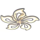 LED mennyezeti lámpa 125W, 10500 lm, 3000K-6500K, IP20, fém-akril - J3316/W