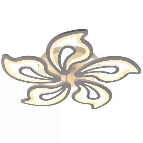 LED mennyezeti lámpa 125W, 10500 lm, 3000K-6500K, IP20, fém-akril - J3316/W