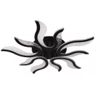 LED mennyezeti lámpa 65W, 5500 lm, 3000K-6500K, IP20, fém-akril - J3317/B