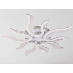   LED mennyezeti lámpa 65W, 5500 lm, 3000K-6500K, IP20, fém-akril - J3317/W