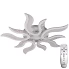 LED mennyezeti lámpa 65W, 5500 lm, 3000K-6500K, IP20, fém-akril - J3317/W