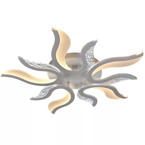 LED mennyezeti lámpa 65W, 5500 lm, 3000K-6500K, IP20, fém-akril - J3317/W