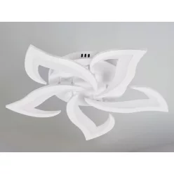   LED mennyezeti lámpa 55W, 4500 lm, 3000K-6500K, IP20, fém-akril - J3318/W