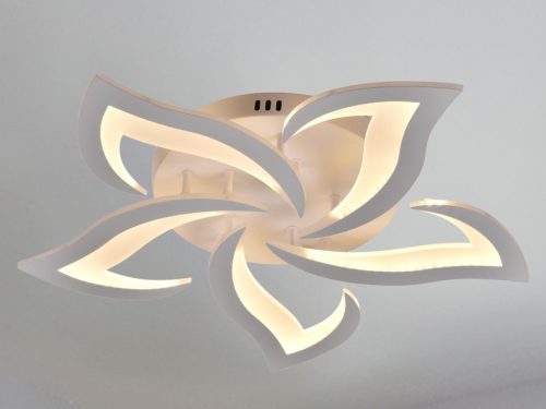 LED mennyezeti lámpa 55W, 4500 lm, 3000K-6500K, IP20, fém-akril - J3318/W
