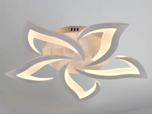 LED mennyezeti lámpa 55W, 4500 lm, 3000K-6500K, IP20, fém-akril - J3318/W