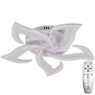 LED mennyezeti lámpa 55W, 4500 lm, 3000K-6500K, IP20, fém-akril - J3318/W