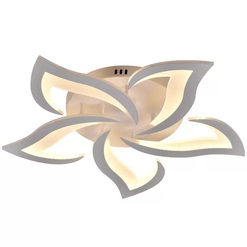 LED mennyezeti lámpa 55W, 4500 lm, 3000K-6500K, IP20, fém-akril - J3318/W