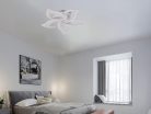 LED mennyezeti lámpa 55W, 4500 lm, 3000K-6500K, IP20, fém-akril - J3318/W
