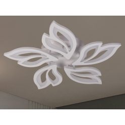   LED mennyezeti lámpa 65W, 5500 lm, 3000K-6500K, IP20, fém-akril - J3319/W