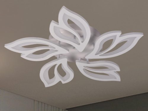 LED mennyezeti lámpa 65W, 5500 lm, 3000K-6500K, IP20, fém-akril - J3319/W