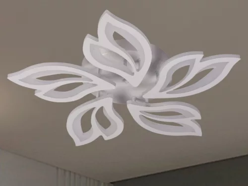 LED mennyezeti lámpa 65W, 5500 lm, 3000K-6500K, IP20, fém-akril - J3319/W