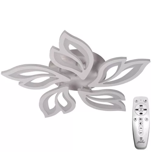 LED mennyezeti lámpa 65W, 5500 lm, 3000K-6500K, IP20, fém-akril - J3319/W