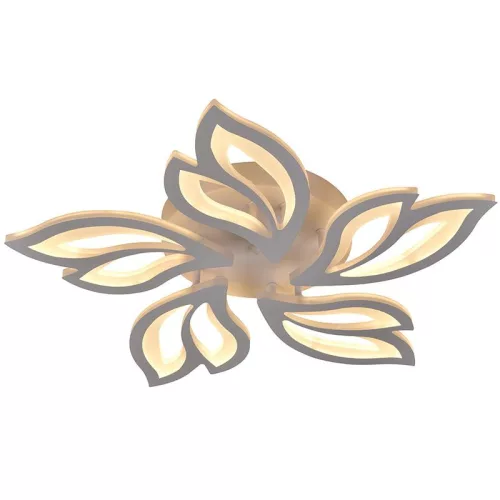 LED mennyezeti lámpa 65W, 5500 lm, 3000K-6500K, IP20, fém-akril - J3319/W