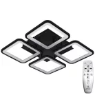 LED mennyezeti lámpa 85W, 7000 lm, 3000K-6500K, IP20, fém-akril - J3320/B