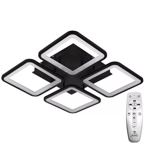 LED mennyezeti lámpa 85W, 7000 lm, 3000K-6500K, IP20, fém-akril - J3320/B