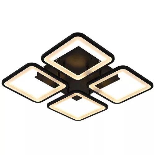 LED mennyezeti lámpa 85W, 7000 lm, 3000K-6500K, IP20, fém-akril - J3320/B