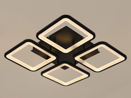 LED mennyezeti lámpa 85W, 7000 lm, 3000K-6500K, IP20, fém-akril - J3320/B