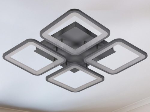 LED mennyezeti lámpa 85W, 7000 lm, 3000K-6500K, IP20, fém-akril - J3320/S