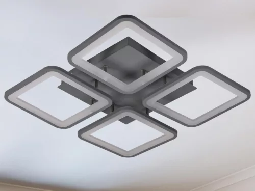 LED mennyezeti lámpa 85W, 7000 lm, 3000K-6500K, IP20, fém-akril - J3320/S