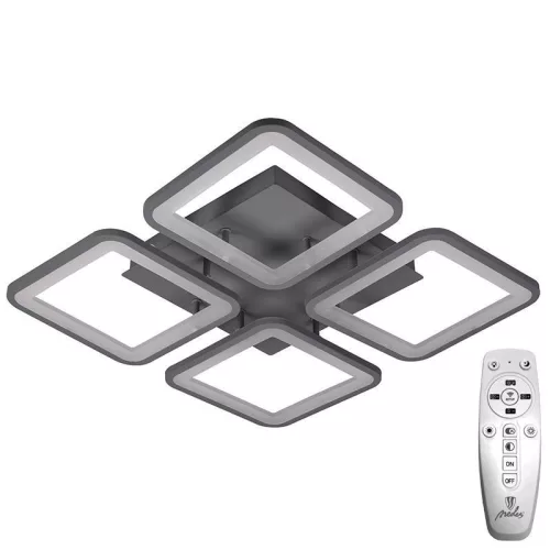 LED mennyezeti lámpa 85W, 7000 lm, 3000K-6500K, IP20, fém-akril - J3320/S