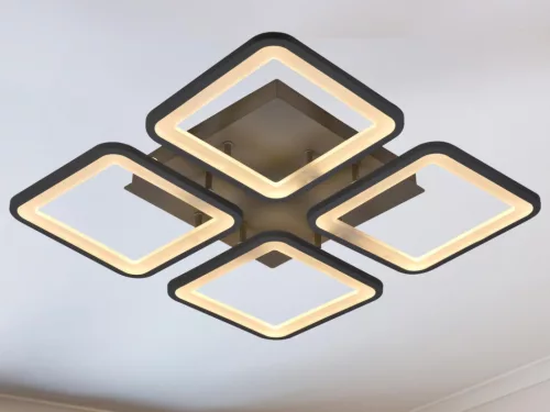 LED mennyezeti lámpa 85W, 7000 lm, 3000K-6500K, IP20, fém-akril - J3320/S