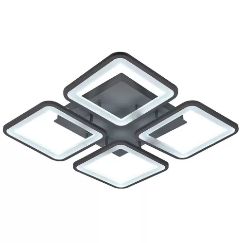 LED mennyezeti lámpa 85W, 7000 lm, 3000K-6500K, IP20, fém-akril - J3320/S