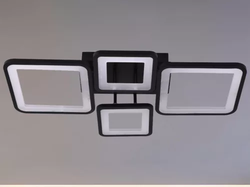 LED mennyezeti lámpa 70W, 6000 lm, 3000K-6500K, IP20, fém-akril - J3321/B